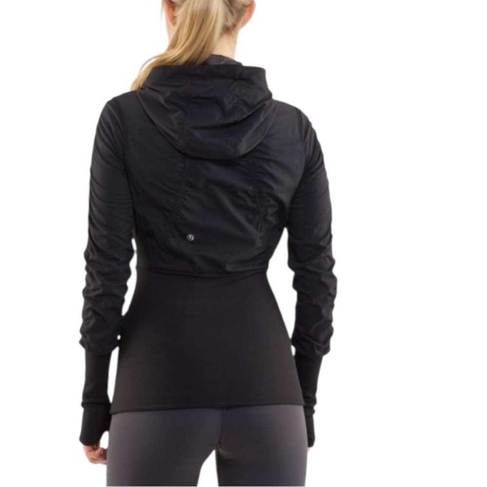 lululemon athletica Black Dance Studio Reversible Zip Up - Picture 3 of 8